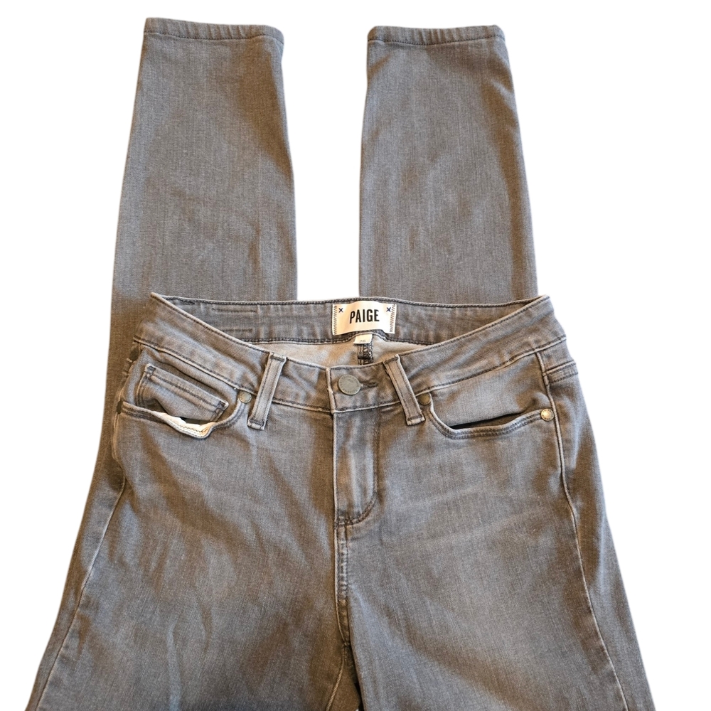 Paige Women's Gray Denim Jeans Verdugo Ultra Skinny Size 26